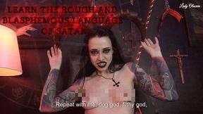 LEARN THE ROUGH AND BLASPHEMOUS LANGUAGE OF SATAN (eng sub)