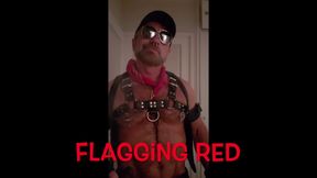 Flagging Red