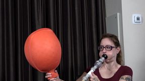 Misty Blows Her First Chinese Hot Water Bottle (MP4 - 1080p)