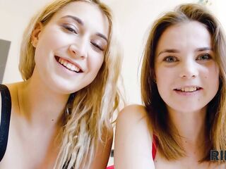 RIM4K. College babes presented their ally unforgettable trio with rimjob