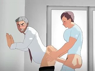 I got a Contract with a Soccer Team by Sex with My Boss - Yaoi Cartoon