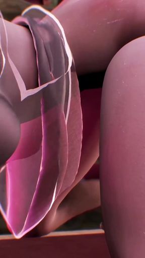 3D Big Dick Elf Have a Hardcore Massage Sex with Big Boobs MILF