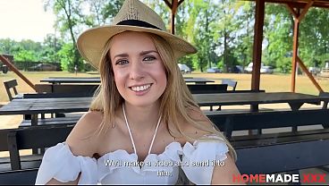 HomemadeXXX - Horny Divorcee Adriana Sweet Blonde on her First Blind Date by the Lake