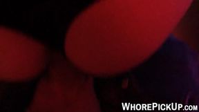 Masked hooker doggy style following a POV blowjob