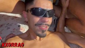Dude’s Wild Gay Orgy in Brazil – Full Uncensored Threesome & Gangbang Teaser