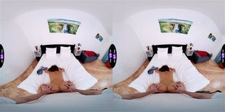 TmwVRnet Claudia Colt Farewell kiss and orgasm