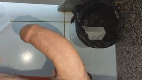 Big Uncircumcised Dick Opening Phimosis of the Glans.