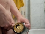 my dick vs. beer can