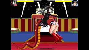 Sailor Scout takes on Sailor Moon Villains in a naughty doggystyle session