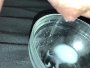 Milking into a bowl