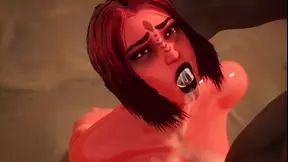 Succubus Gets Mouth Used - 3D Animation