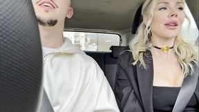 Me subo al coche de un desconocido y me lo follo