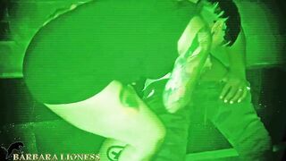 Cuckold films me gangbanging inside the dark room with a nightvision camera (Complete inside RED)