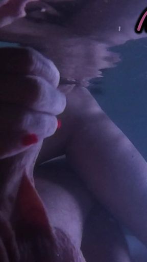 Flashing Dick in Front of My Teacher in Public Swimming Pool and Helps Me Masturbate It's Very Risky 4K