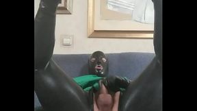 Rubber teen boy nurse wank