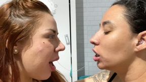 I grabbed this slave and covered her with my Super Fast Kiss. ?? Part 3 By Ariel and Milena Torres, Full HD Cam.