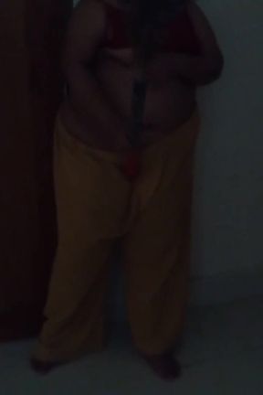 Saudi Maid Rough-fucked by Owner While Sweeping House (arabian Ethnicity)