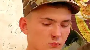 Alvaro Rivers In Army Bou Blow Job