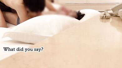 Huge Japanese couple adores foot play with handjobs