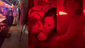 alice & eve sweet sensual threesome fuck with stranger and cum load swap