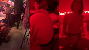 alice & eve sweet sensual threesome fuck with stranger and cum load swap