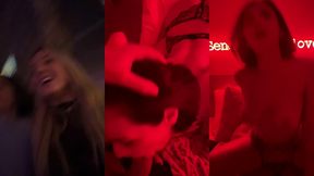 alice & eve sweet sensual threesome fuck with stranger and cum load swap