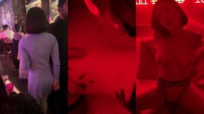 alice & eve sweet sensual threesome fuck with stranger and cum load swap