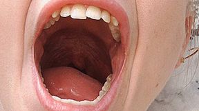 Yawning on the bed! MP4