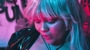 Morrigan & the Substance - Latex, Pantyhose Stuffing & Foot