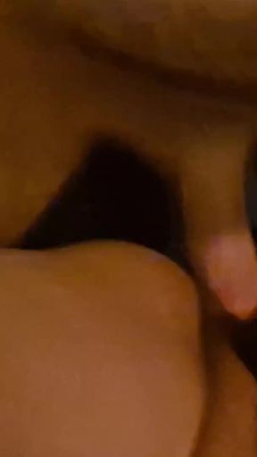 Masturbating gf &amp; quicky, Homemade handheld   Clip 2