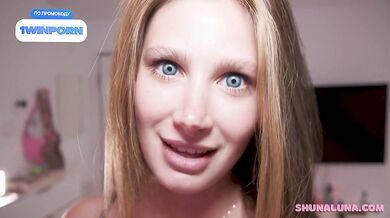 The neighbor invited me to dinner and treated me to a dick