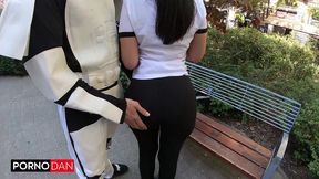 massive tits star wars addict jennifer mendez epic anal & squirting threesome - porno dan 4k