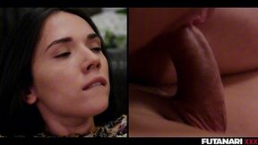 Real Life Futanari -slut Take Deep Hard Dick Into Tigth Pussy