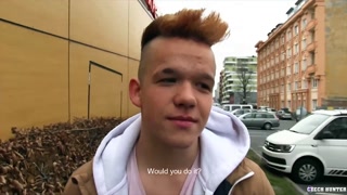 CZECH HUNTER 508 -  Beefy Ginger Head Gets To Ride A Big Cock