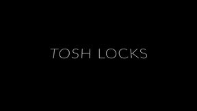 tosh locks fucks the cum out of his cock and he cums on her tongue piercing