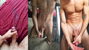 College boy massive cumshot compilation