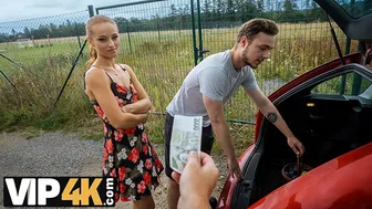 Red riding hood sucks and rides big cocks in the village