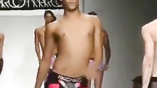Black Crossdresser in Fierce Runway Display