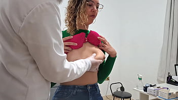 An anal/rectal exam performed by a real doctor.