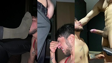 Sniff and swallow