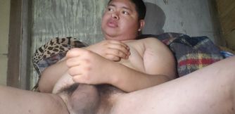 Pulling the penis