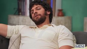 Santana XXL Gets His Curiosity Punished By Michael Jackman's Throbbing Cock