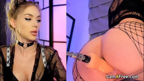 Blonde Dual Cam View by Her Fuck Machine