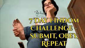 7 Day Findom Challenge – Submit, Obey, Repeat