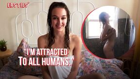 Ersties - Sexy American Beautiful Babe Dubsie Masturbates In the Shower