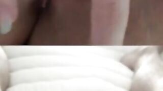 Masturbating with my Ex on Videocall until he Started Cumming like Kinky