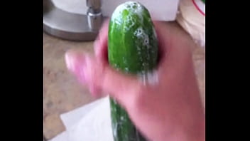 Practicing with a veggie