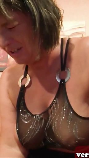 Thrilling moment from &quot;German mature couple do a sex in swinger club&quot;