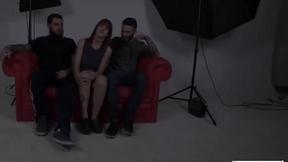 ”4 On 1 Sucking & Fucking With Sexy Spanish Pornstar Lilyan Red & Newbies”