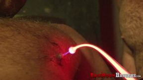 Moran Blacks ball busting and barebacking makes Chad Brock moan in pleasure